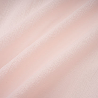 Érasme Fırfır Detaylı Midi Elbise Pembe