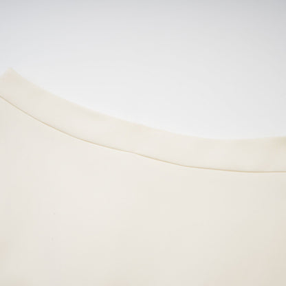 Coralie 3D Çiçek Detaylı Üst Ve Etek Takım Nötr