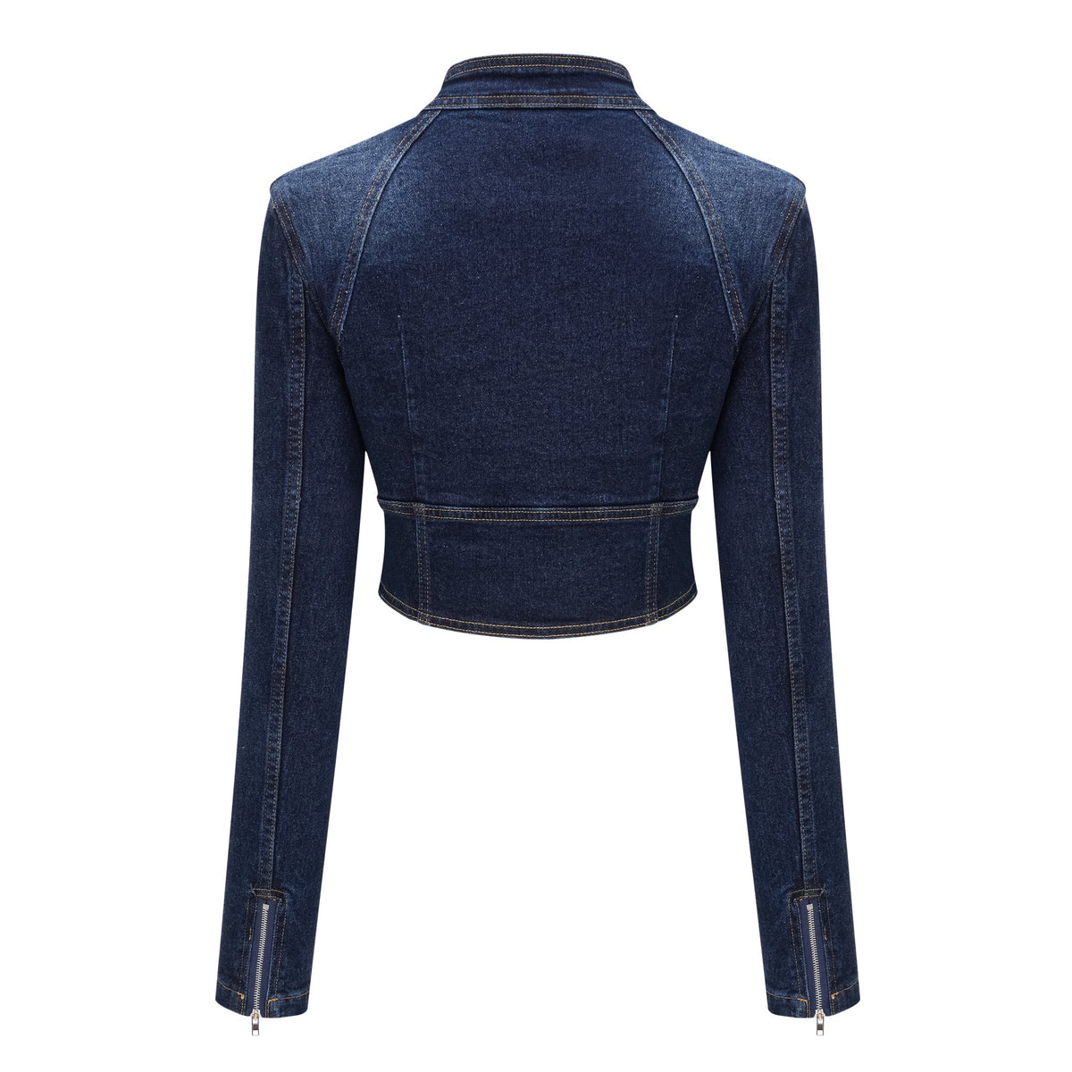 Kiona Bağcıklı Denim Takım İndigo Mavi