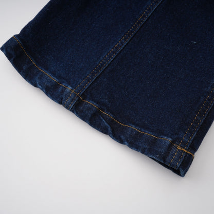 Kiona Bağcıklı Denim Takım İndigo Mavi