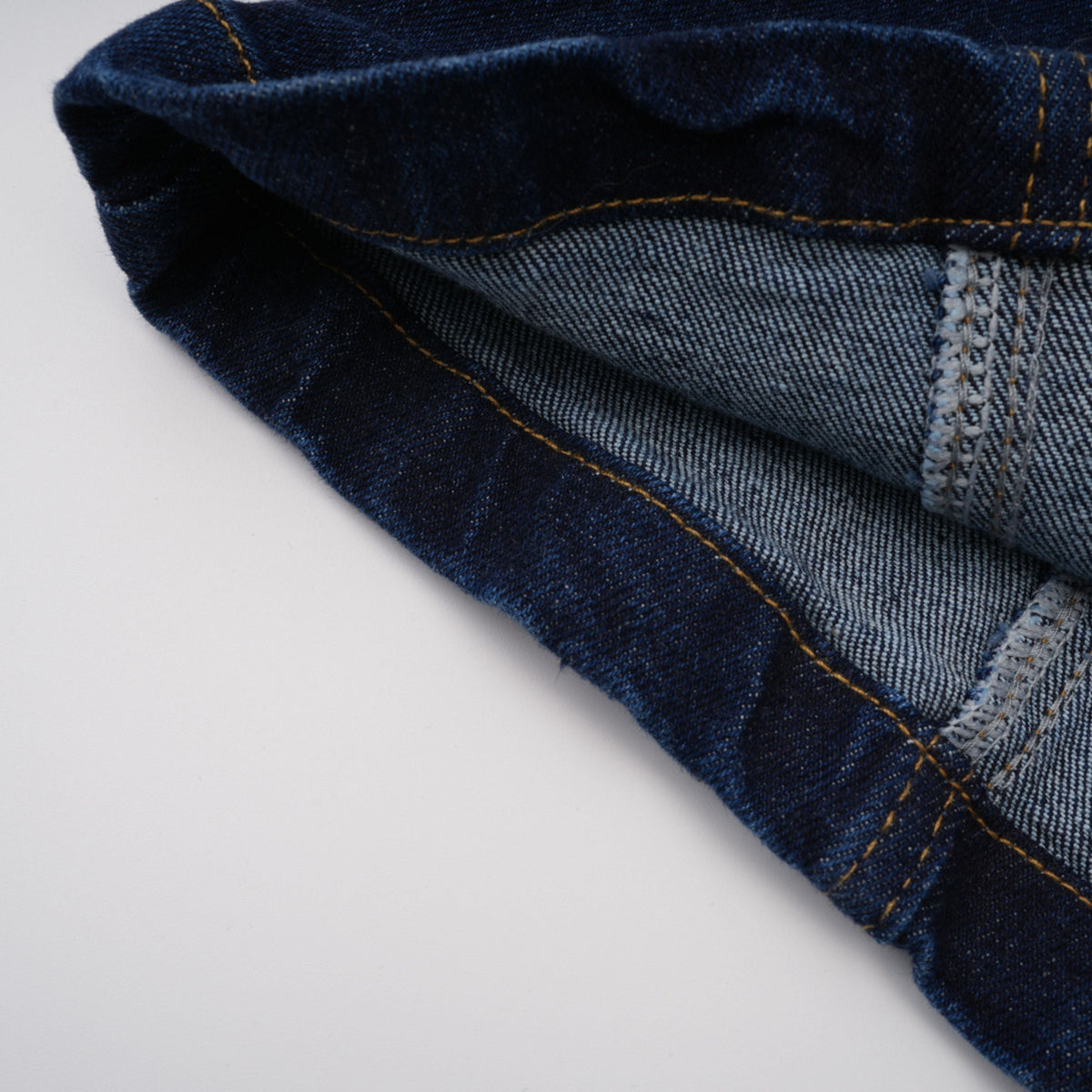 Kiona Bağcıklı Denim Takım İndigo Mavi