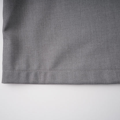 Cynthia Asimetrik Drape Detaylı Gömlek Ve Pantolon Takımı Gri