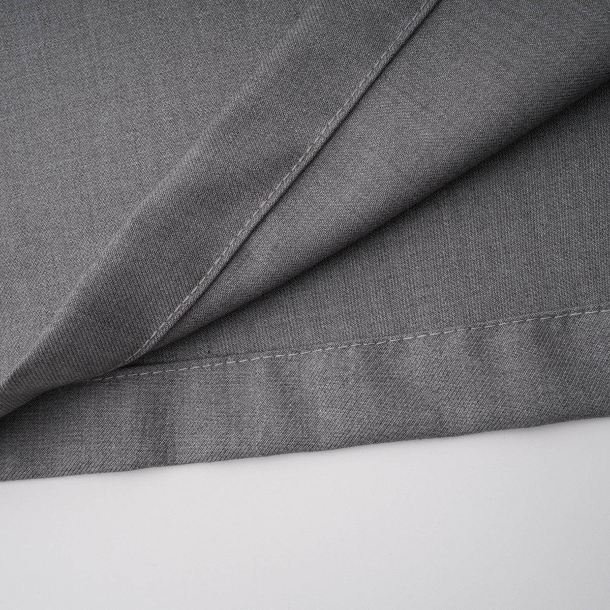Cynthia Asimetrik Drape Detaylı Gömlek Ve Pantolon Takımı Gri