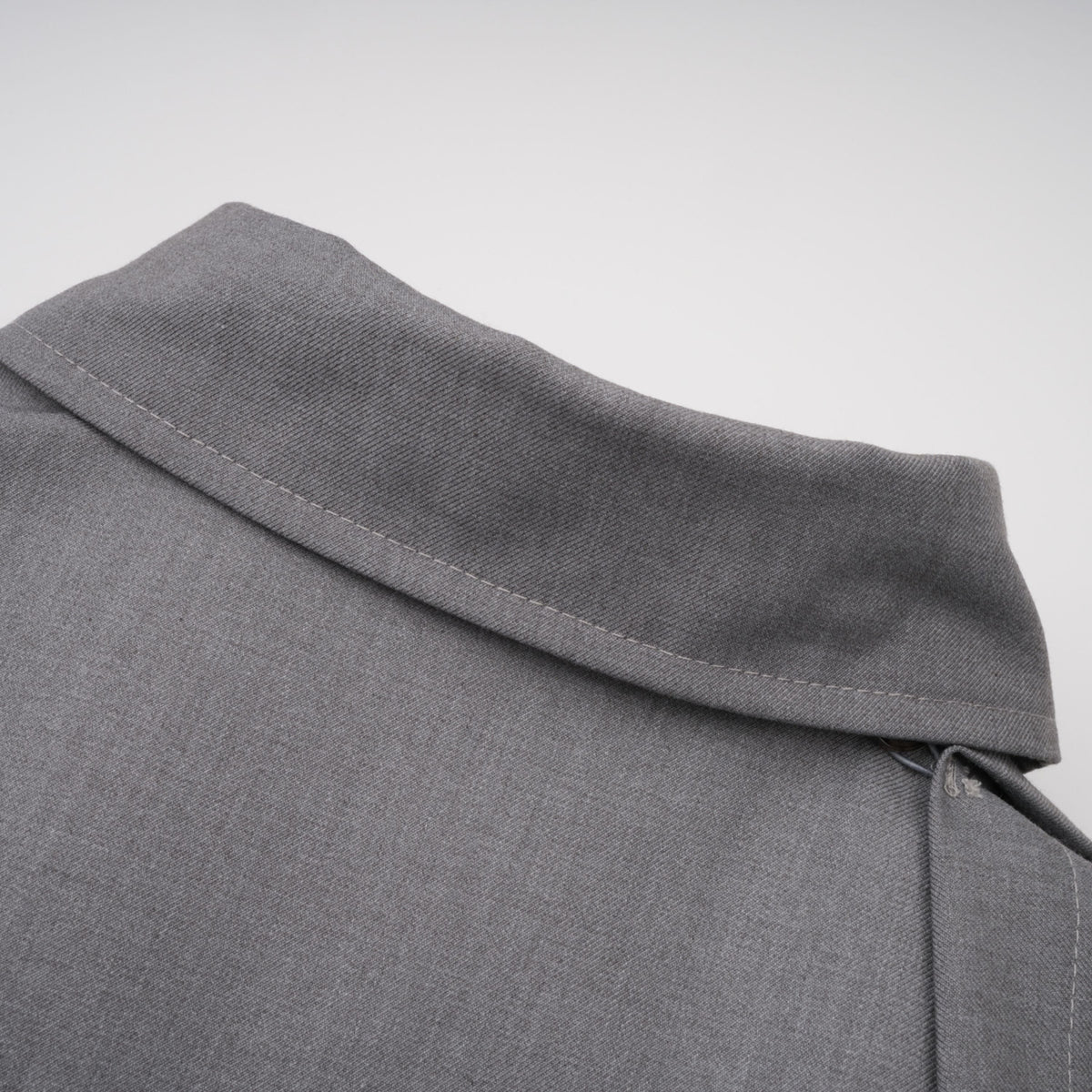 Cynthia Asimetrik Drape Detaylı Gömlek Ve Pantolon Takımı Gri