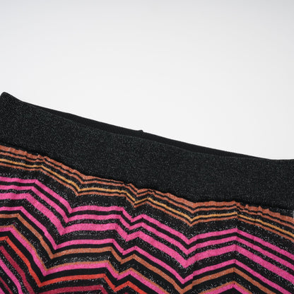 Chloé Çizgili Triko İkili Takım Kırmızı