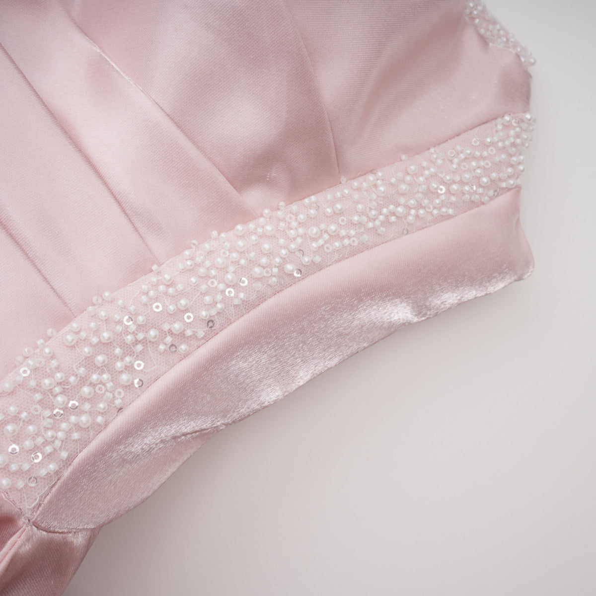 Charlotte Düşük Omuz Büzgülü Maxi Elbise Pembe