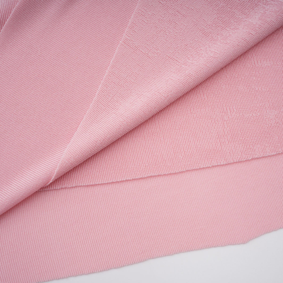 Moderne Şal Panel Büzgülü Maksi Elbise Pembe