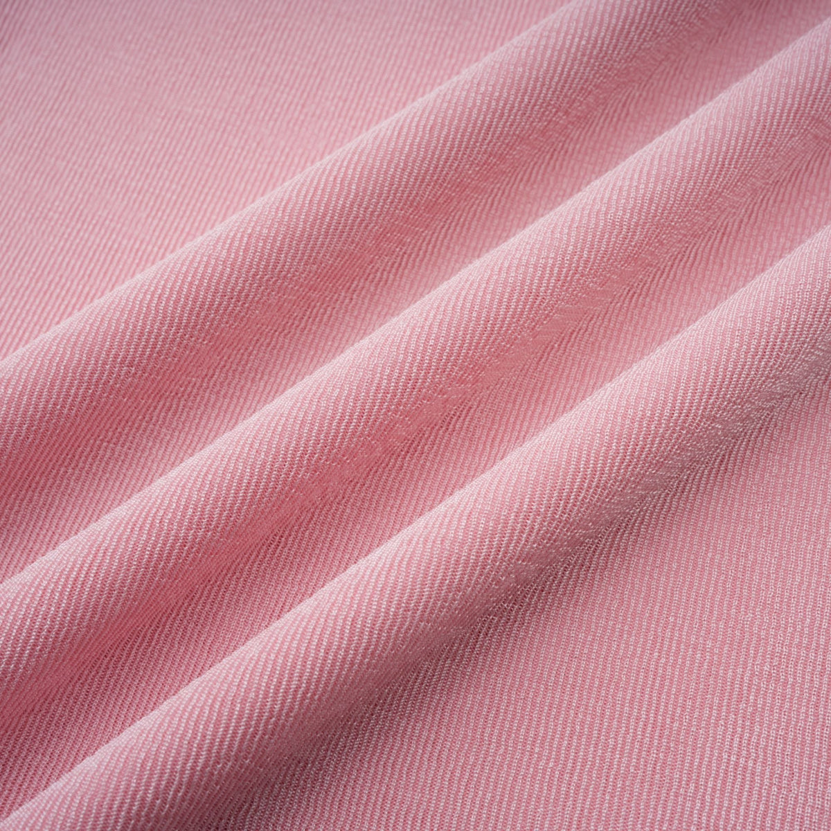 Moderne Şal Panel Büzgülü Maksi Elbise Pembe