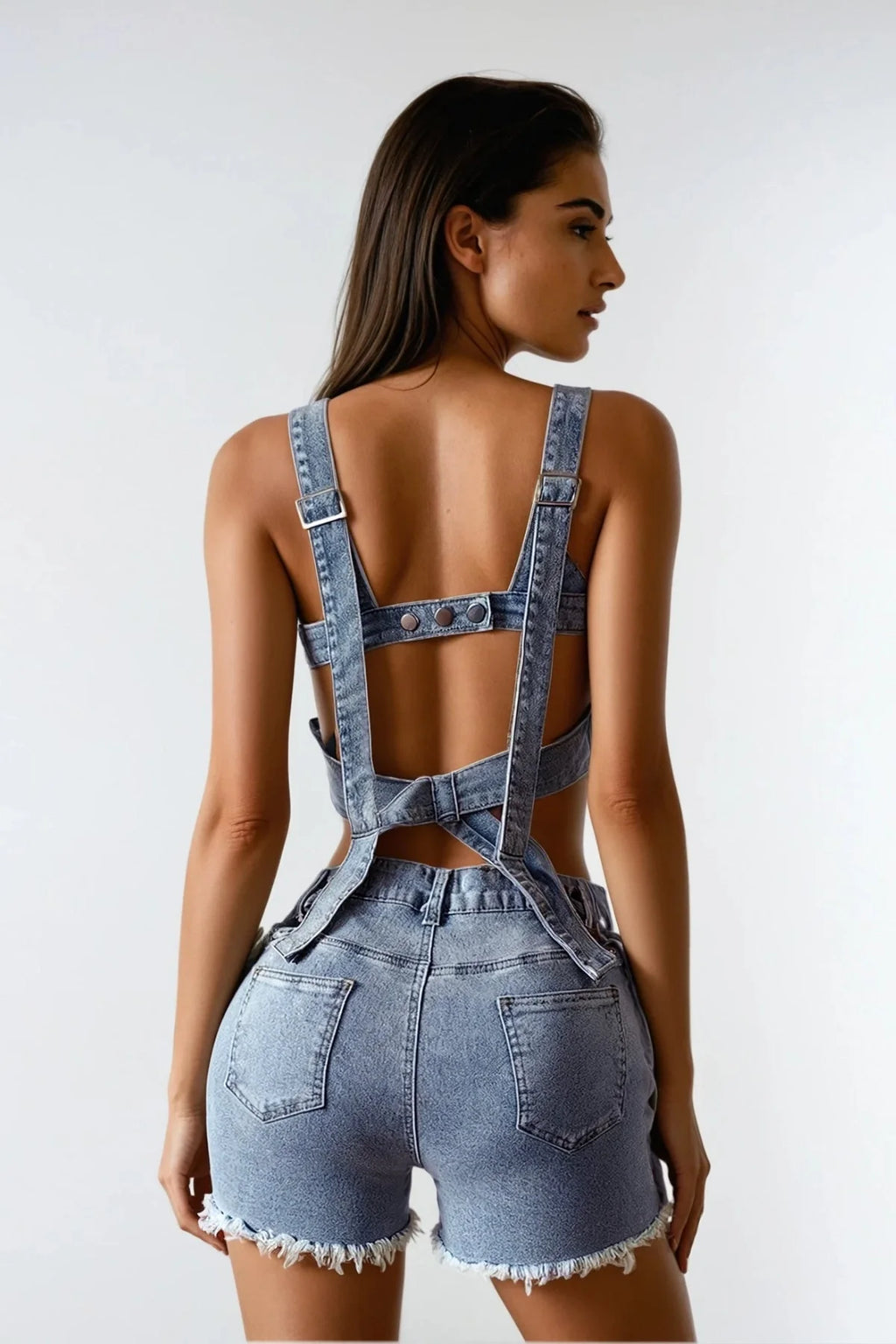 Dori Crop Kot Pantolon Takımı