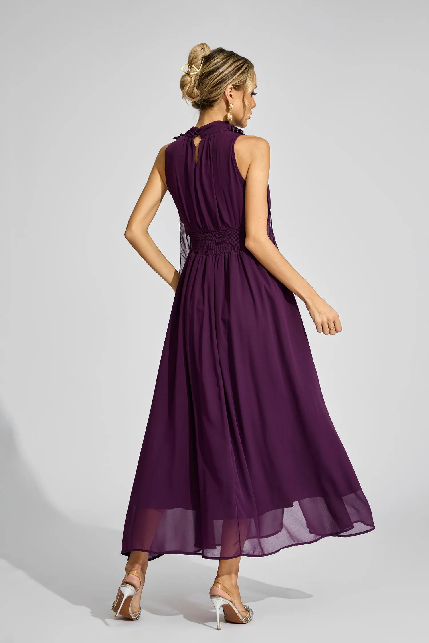 Anouk Mor Halter Maxi Elbise