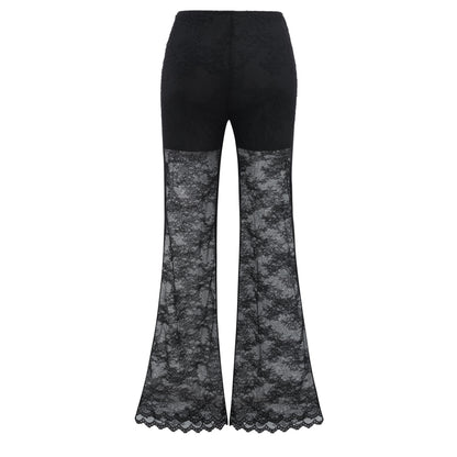 Florbela Dantel Panel Blazer ve Pantolon Takım Siyah