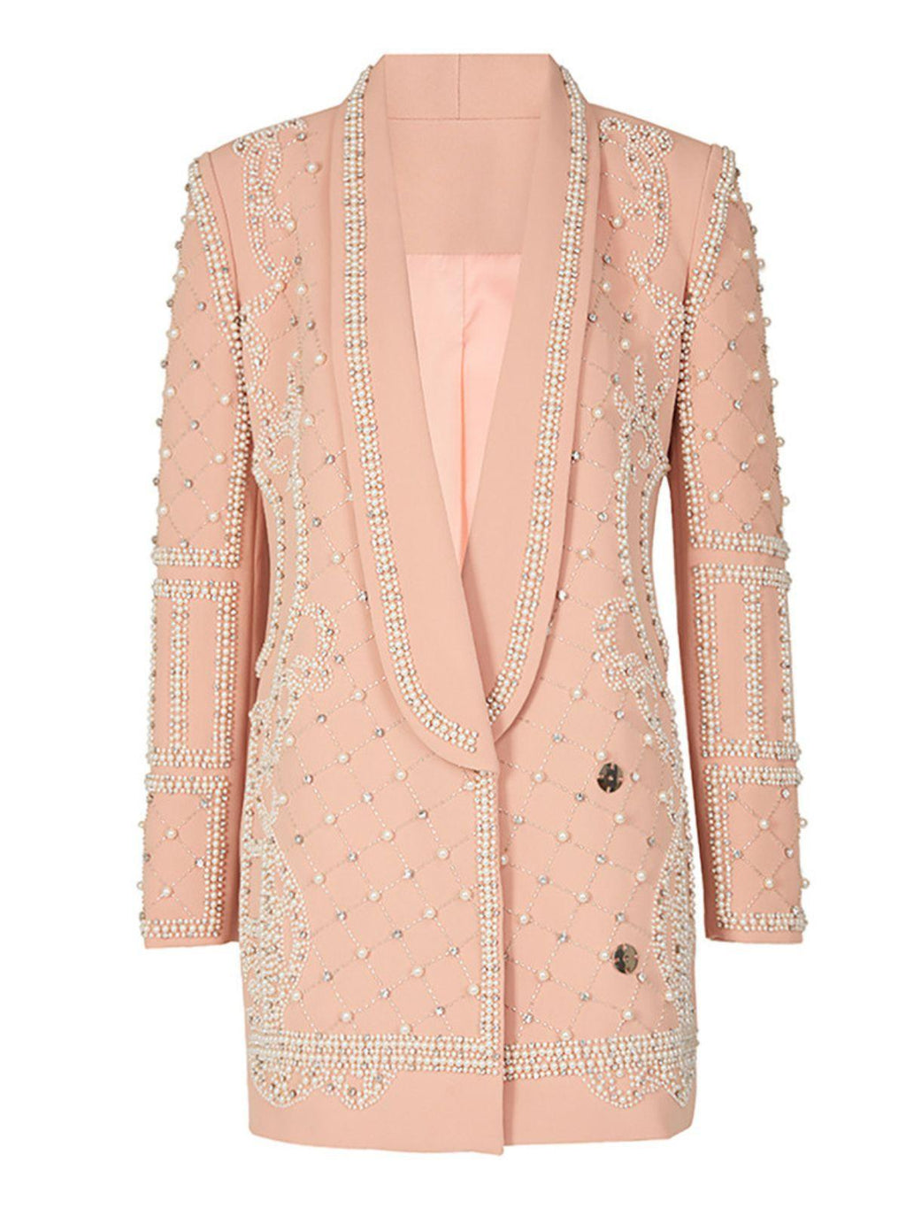 Minahil İnci Desenli Blazer