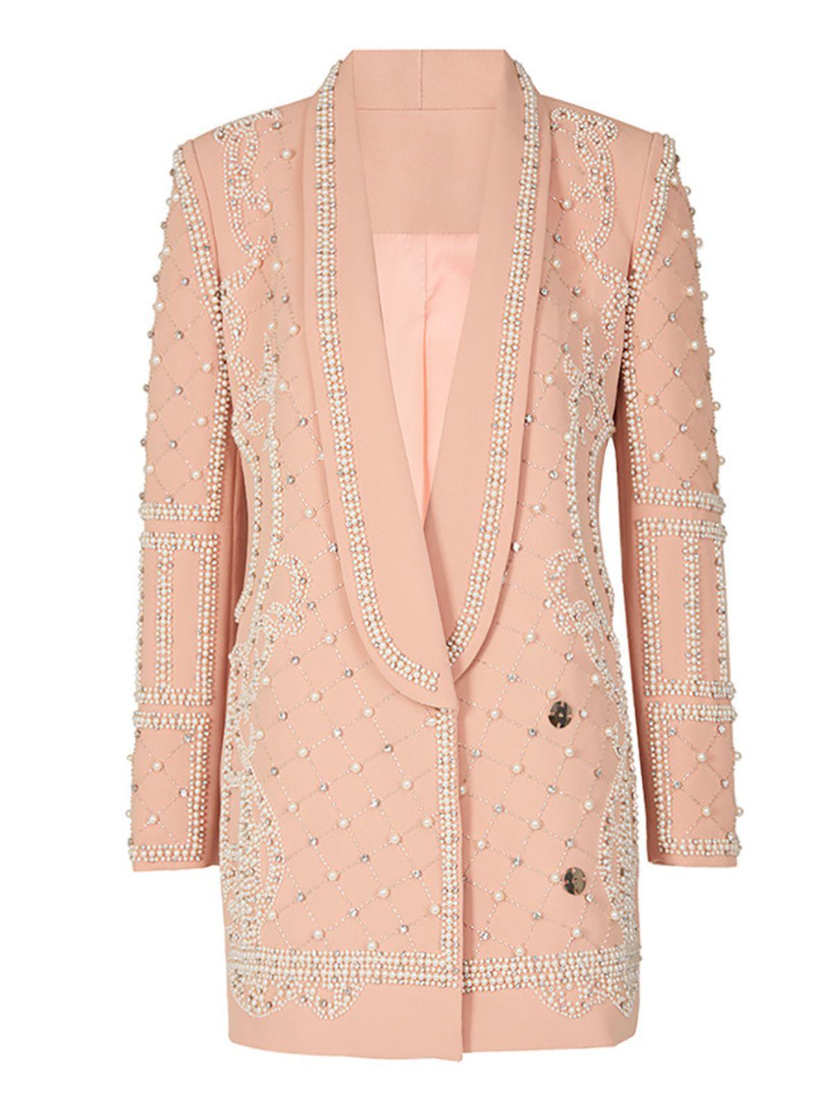 Minahil İnci Desenli Blazer