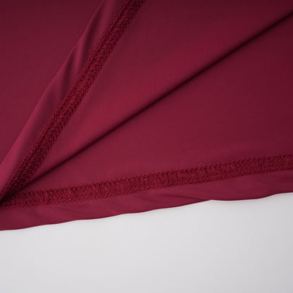 Mioara Asimetrik Pelerin ve Drape Detaylı Maksi Elbise Kırmızı