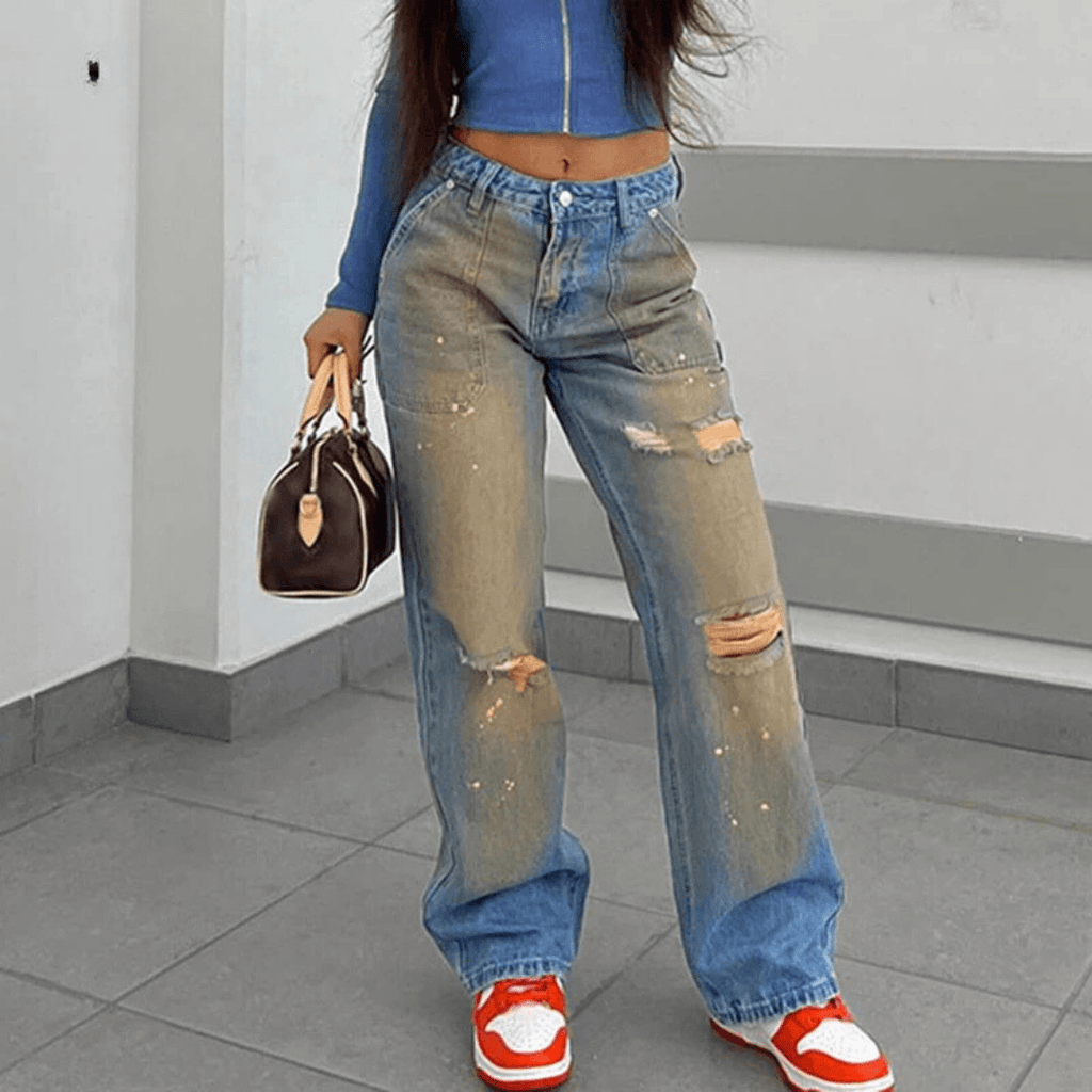 Rebel Denim Pantolon