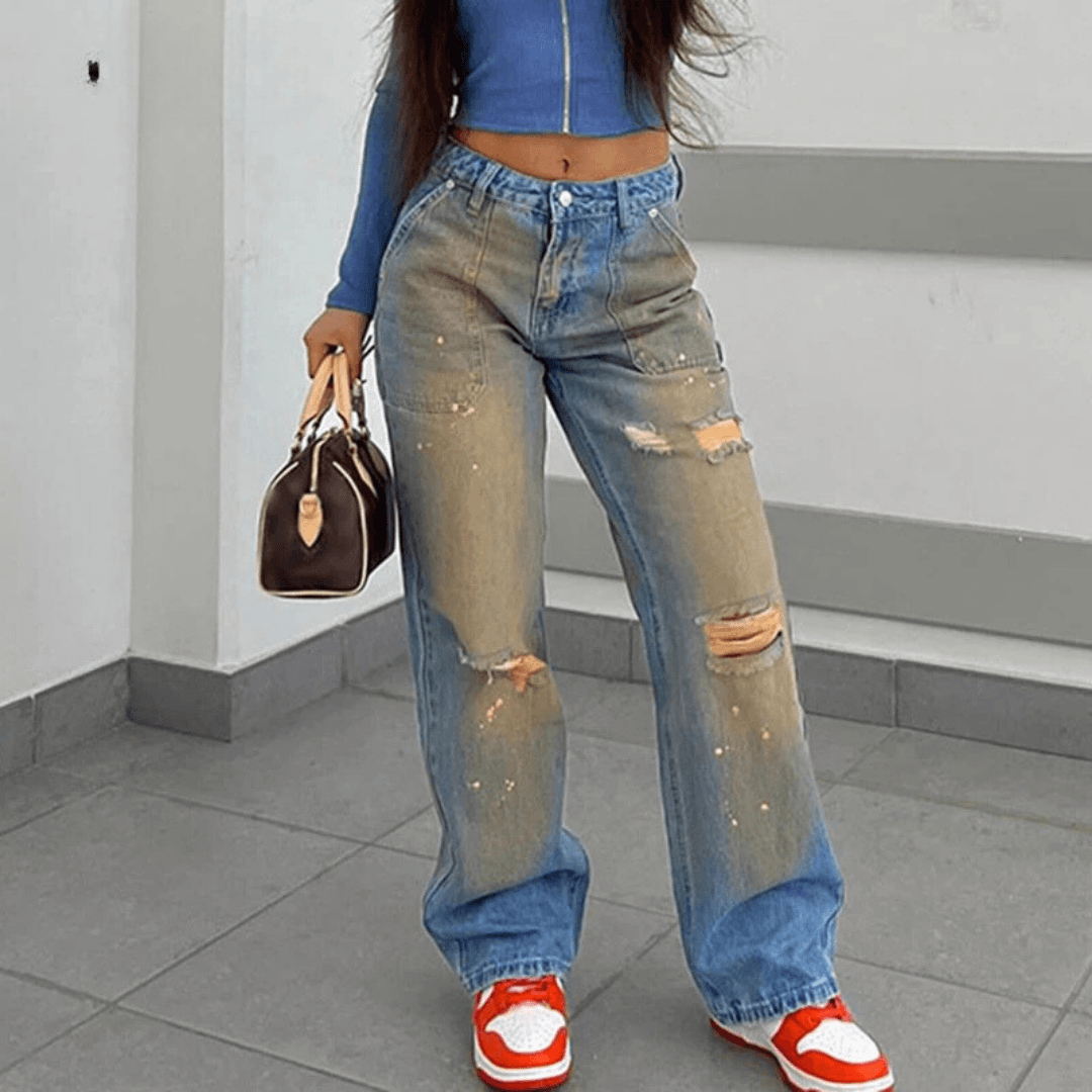Rebel Denim Pantolon