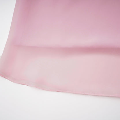 Romane Straplez Korse Detaylı Şifon Maksi Elbise Pembe