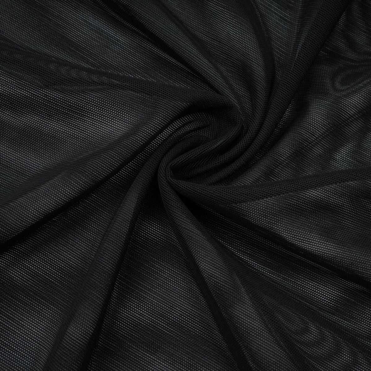 Safiya Drape Detaylı Balık Model Maxi Elbise Siyah