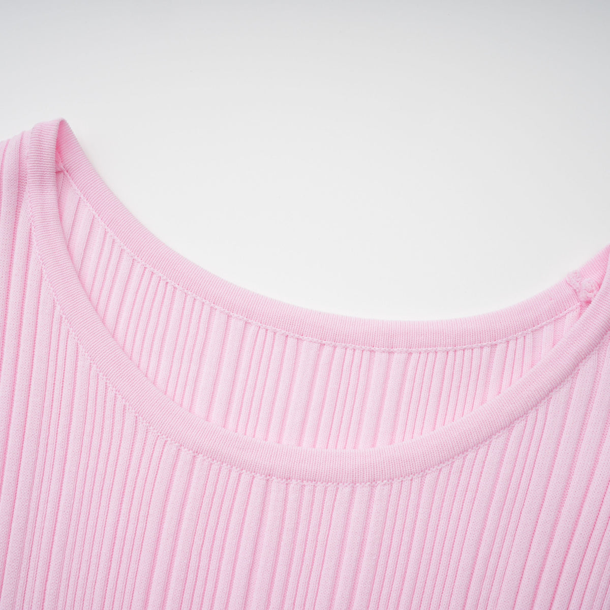 Thalya Dantel Detaylı Örme Midi Elbise Pembe