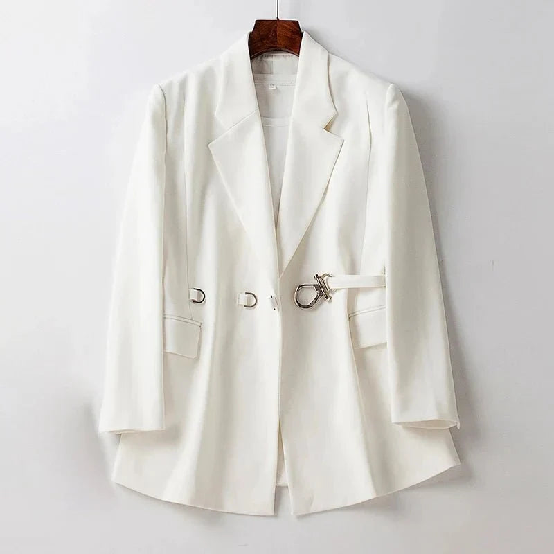 Sonbahar Elegance Çentikli Yaka Blazer