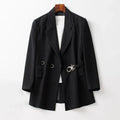 Sonbahar Elegance Çentikli Yaka Blazer