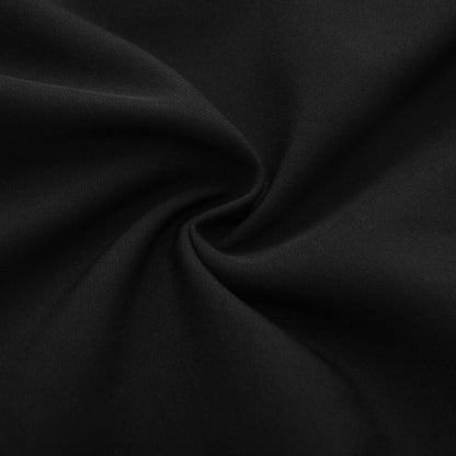 Luciela Askı Detaylı Crop Üst ve Etek Takımı Siyah