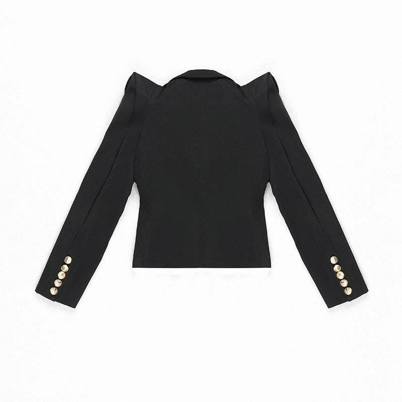Sivri Omuzlu Blazer
