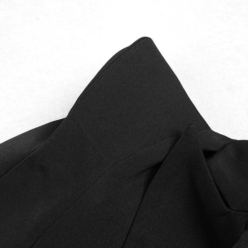 Sivri Omuzlu Blazer
