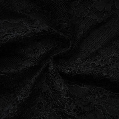 Sylvie İnci Detaylı Mini Elbise Siyah